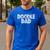 Doodle Dad Shirt Goldendoodle Dad Men's Casual T-Shirt Royal Blue