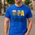 Drinking Opa Like A Regular Grandpa Much Cooler Beer Dad Men's Casual T-Shirt Royal Blue