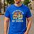 Easily Distracted Duck Hunting Dad Hunter Son Daughter Men's Casual T-Shirt Royal Blue Easily Distracted Duck Hunting Dad Hunter Son Daughter Men's Casual T-Shirt Royal Blue