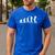 Evolution Of Golfer Dad Grandpa Golfing Lover Golf Player Men's Casual T-Shirt Royal Blue
