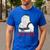 Family Guy Peter Stewie Dad Life Distressed Big Chest Logo Men's Casual T-Shirt Royal Blue Family Guy Peter Stewie Dad Life Distressed Big Chest Logo Men's Casual T-Shirt Royal Blue