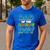 Family Matching Party Shirt Dad Of The Birthday Boy Men's Casual T-Shirt Royal Blue
