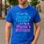Family Tee I Got My Daddy's Temper And Mama's Attitude Men's Casual T-Shirt Royal Blue Family Tee I Got My Daddy's Temper And Mama's Attitude Men's Casual T-Shirt Royal Blue