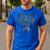 Father Dad Daddy Husband Tshirt Gamer Dad Men's Casual T-Shirt Royal Blue