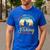 Father Daughter Fishing Partner For Life Retro Matching Dad Men's Casual T-Shirt Royal Blue
