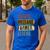 Father Husband Farmer Legend Vintage Dad Father's Day Men's Casual T-Shirt Royal Blue