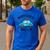 Father Son Daughter Daddy's Best Backup Father's Day Toddler Men's Casual T-Shirt Royal Blue