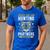 Father And Son Hunting Partners Dad And Son Hunting Buddies Men's Casual T-Shirt Royal Blue