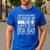 Father's Day I Never Dreamed I'd Be a Super Sexy Dog Dad Men's Casual T-Shirt Royal Blue Father's Day I Never Dreamed I'd Be a Super Sexy Dog Dad Men's Casual T-Shirt Royal Blue