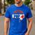 Fathers Day Shirt Cool Dad Bombest Pop Retro 80s Dad Men's Casual T-Shirt Royal Blue