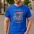 My Favorite 82nd Airborne Is My Dad Veteran Father's Day Men's Casual T-Shirt Royal Blue