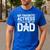 My Favorite Theatre Actress Dad Theatre Dad Theatre Father Men's Casual T-Shirt Royal Blue