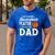 My Favorite Basketball Player Calls Me Dad Men's Casual T-Shirt Royal Blue My Favorite Basketball Player Calls Me Dad Men's Casual T-Shirt Royal Blue