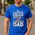 My Favorite Cello Player Calls Me Dad Fathers Day Men's Casual T-Shirt Royal Blue
