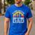 My Favorite Chess Player Calls Me Dad Chess Dad Chess Player Men's Casual T-Shirt Royal Blue