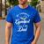 My Favorite Gymnast Calls Me Dad Mat Sports Gymnastics Men's Casual T-Shirt Royal Blue