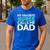 My Favorite Nurse Calls Me Dad Daughter Hospital Nursing Men's Casual T-Shirt Royal Blue