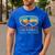 My Favorite Ski Buddies Call Me Dad Ski Dad Men's Casual T-Shirt Royal Blue