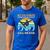My Favorite Snowboarding Buddies Call Me Dad Snowboarder Men's Casual T-Shirt Royal Blue