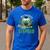 My Favorite Soccer Player Calls Me Stepdad Father's Day Men Men's Casual T-Shirt Royal Blue