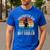 Firefighter Dad Like Regular Dad But Cooler Father's Day Men's Casual T-Shirt Royal Blue Firefighter Dad Like Regular Dad But Cooler Father's Day Men's Casual T-Shirt Royal Blue