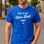 First Time Father Expecting This Is My New Dad Shirt Men's Casual T-Shirt Royal Blue