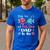 Fish He Or Fish She Gender Reveal Family Matching Dad Men's Casual T-Shirt Royal Blue