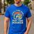 Fishing Dad Part Time Hooker Bass Fish Father Day Men's Casual T-Shirt Royal Blue