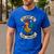 Fluent In Fowl Language Chicken Rooster Mom Dad Farm Men's Casual T-Shirt Royal Blue