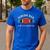Football Senior Dad 2026 The 4th Quarter Men's Casual T-Shirt Royal Blue