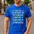 Funny Family Saying Apparel I GOT MY DADDY'S TEMPER And My Mama's Attitude Kids Men's Casual T-Shirt Royal Blue