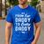 From Fur Daddy To Baby Daddy Dog Dad Fathers Pregnancy Small Men's Casual T-Shirt Royal Blue From Fur Daddy To Baby Daddy Dog Dad Fathers Pregnancy Small Men's Casual T-Shirt Royal Blue