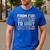 From Fur Daddy To Baby Daddy Dog Dad Pregnancy Announc Men's Casual T-Shirt Royal Blue