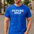 Future DILF Sarcastic Hot Dad Statement Sarcasm Humor Men's Casual T-Shirt Royal Blue