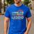 Gardener Dad The Man The Myth The Gardening Legend Men's Casual T-Shirt Royal Blue