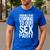 Gender Reveal Mum Dad Party Men's Casual T-Shirt Royal Blue
