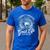 Goat Life Chose Me Rancher Farmer Goat Dad Goat Men's Casual T-Shirt Royal Blue