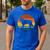 Golden Mountain Vintage Retro Mum Dad Dog Men Women Kids Men's Casual T-Shirt Royal Blue Golden Mountain Vintage Retro Mum Dad Dog Men Women Kids Men's Casual T-Shirt Royal Blue