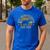Golden Retriever Dad Dog Shirt Fathers Day Doggy Men's Casual T-Shirt Royal Blue