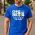 Golf And Beer Joke Dad Fathers Day Drinking Birthday Small Men's Casual T-Shirt Royal Blue