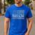 Grateful Dad Father's Day Papa Daddy Best Dad Men's Casual T-Shirt Royal Blue