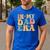 Groovy In My Dad Era Dad Father's Day Men's Casual T-Shirt Royal Blue