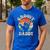 Groovy Daddy 70s Aesthetic Nostalgia 1970's Retro Groovy Dad Men's Casual T-Shirt Royal Blue Groovy Daddy 70s Aesthetic Nostalgia 1970's Retro Groovy Dad Men's Casual T-Shirt Royal Blue