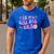 Groovy Retro In My Girl Dad Era Daddy Fathers Day Men's Casual T-Shirt Royal Blue