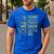 Guns Don't Kill People Dads With Pretty Daughters Humor Dad Men's Casual T-Shirt Royal Blue