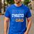 Gymnastics Dad For Gymnastic Father Parents Men's Casual T-Shirt Royal Blue