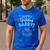 Happy Birthday Daddy Dad Birthday Bday Costume Family Party Men's Casual T-Shirt Royal Blue