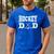 Hockey Dad Hockey Dad Men's Casual T-Shirt Royal Blue