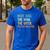 Host Dad The Man Myth The Bad Influence Retro Men's Casual T-Shirt Royal Blue