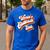 Humor Sarcastic Father's Day Adult Jokes World's Sluttiest Dad Small Men's Casual T-Shirt Royal Blue